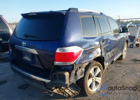 2012 Toyota Highlander Limited V6 z USA, uszkodzony, nr VIN 5TDYK3EH0CS078924